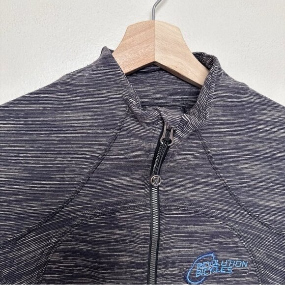 Lululemon Womens 6 Space Dye Active Track Jacket - Picture 10 of 16